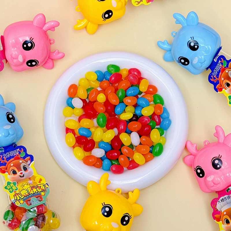 Mix JellyBeans Flashing Toy Deer Filled With Fruit Flavored JellyBeans Toy Candy Manufacturer (3)