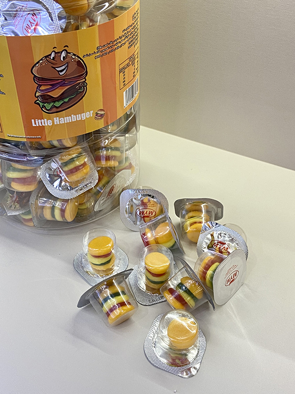 Oversized Cola Bucket Candy Toy Factory Hamburger Gummy (2)
