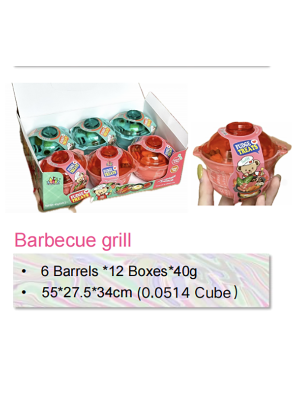 Sour Sweet Gummy Candy Toy Supplier Barbecue grill Fun Toy (1)