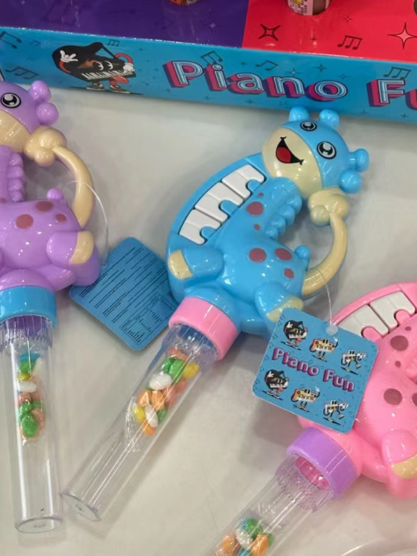 Toy Candy Supplier  fun Giraffe keyboard Mixed Fruit Flavor Candy (1)