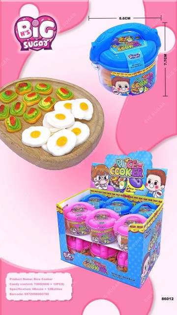 Gourmet Rice Cooker Toy Candy Toy Factory Cute Gummy