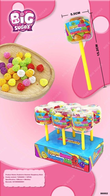 Candy Toy Factory Fun Berry Hammer Soft Jelly