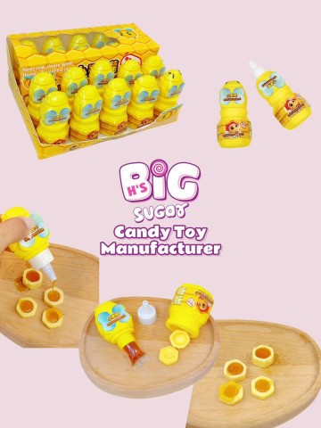 DIY Little Honey Pot: Sweet Honey Candies & Sauce Kit Toy Candy Factory