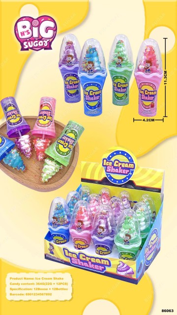 Candy Manufacturer  Ice Cream Shake Fruit flavor Hard Candy