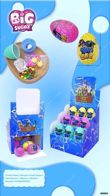 Candy Toy Manufacturer Dinosaur Grand Alliance Toy Chocolate