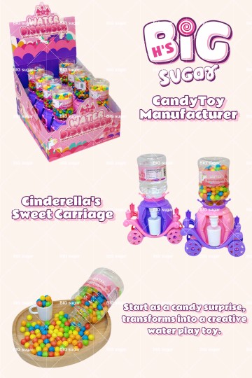 Princess Car Candy Water Dispenser: Fun Dual-Use Toy!