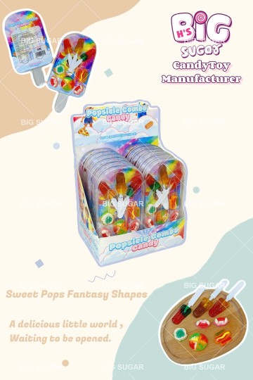 Rainbow Magic Popsicle Candy - Bursting with Fun Flavors!