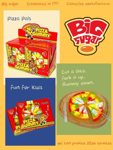 Pizza gummies Super sized | Fun DIY candy toys from candy toy factories