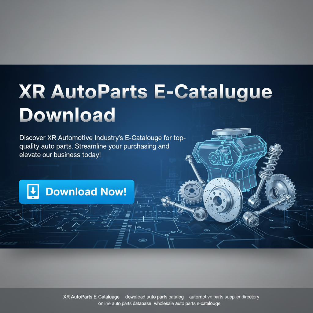 Téléchargement du catalogue électronique XR AutoParts