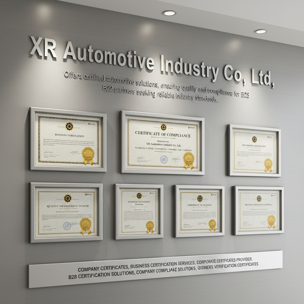Certificats d'entreprise