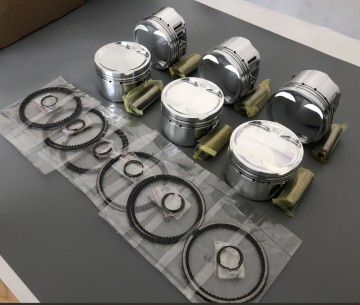 HIMYCAR custom 4032 Forged Pistons Set for  Toyota 2J 2JZ 2JZGE Performance Use