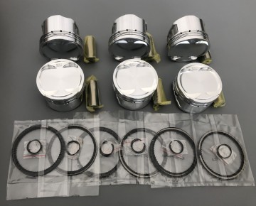 Forged Pistons and Rods Kit for Nissan Skyline RB25/RB26 DET