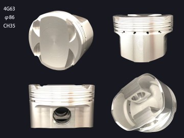 FPT-MIT4G63-869035 Forged Pistons Kit for Mitsubishi 4G63 EVO