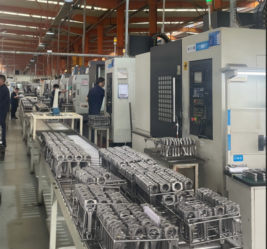 La production mensuelle de bielles de moteur de XR Automotive Industrial atteint 1 million d'unités.