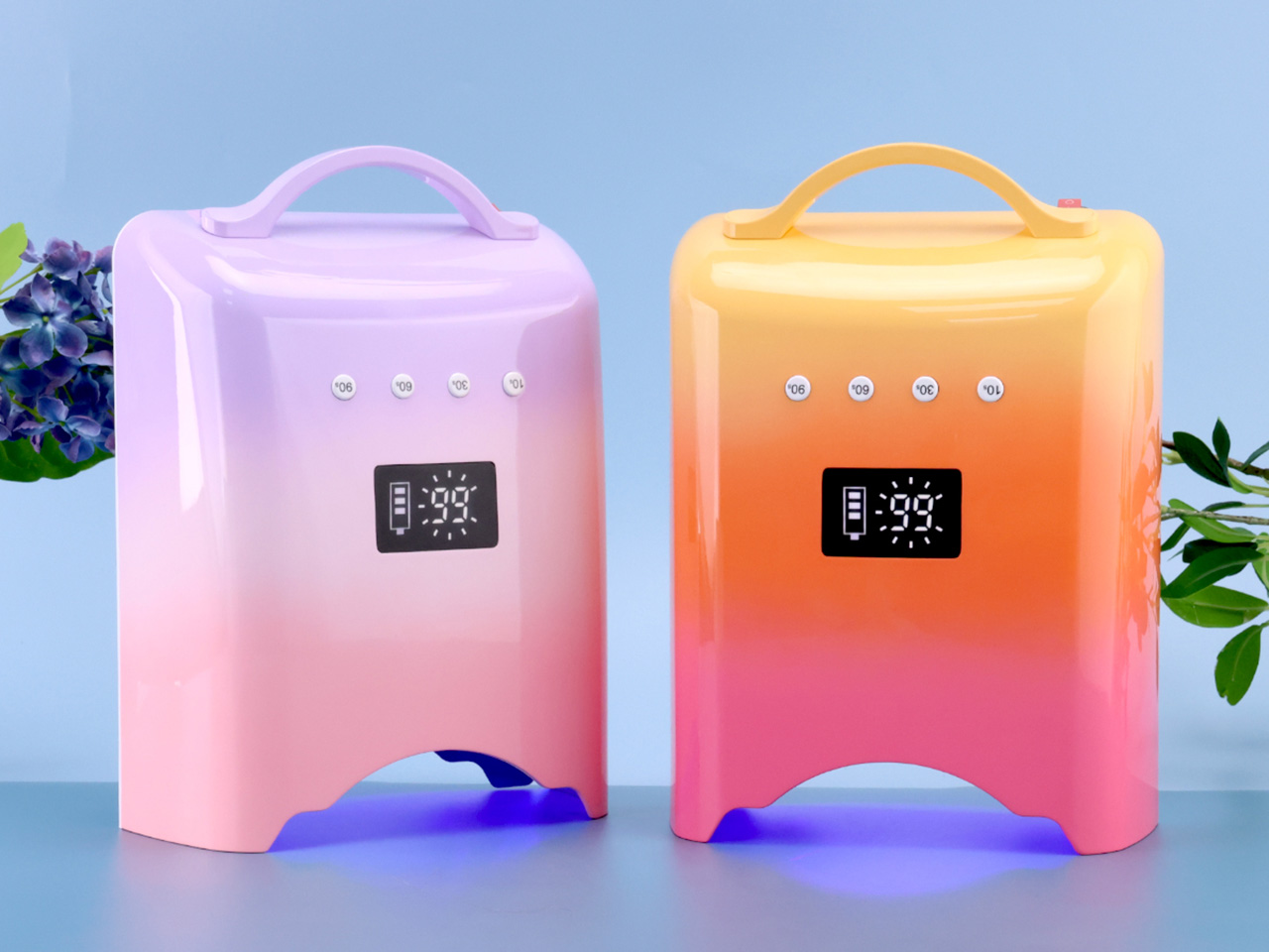 SN471 Cordless 78W UV LED Nail Lamp Rechargeable Nail Dryer Machine (5)