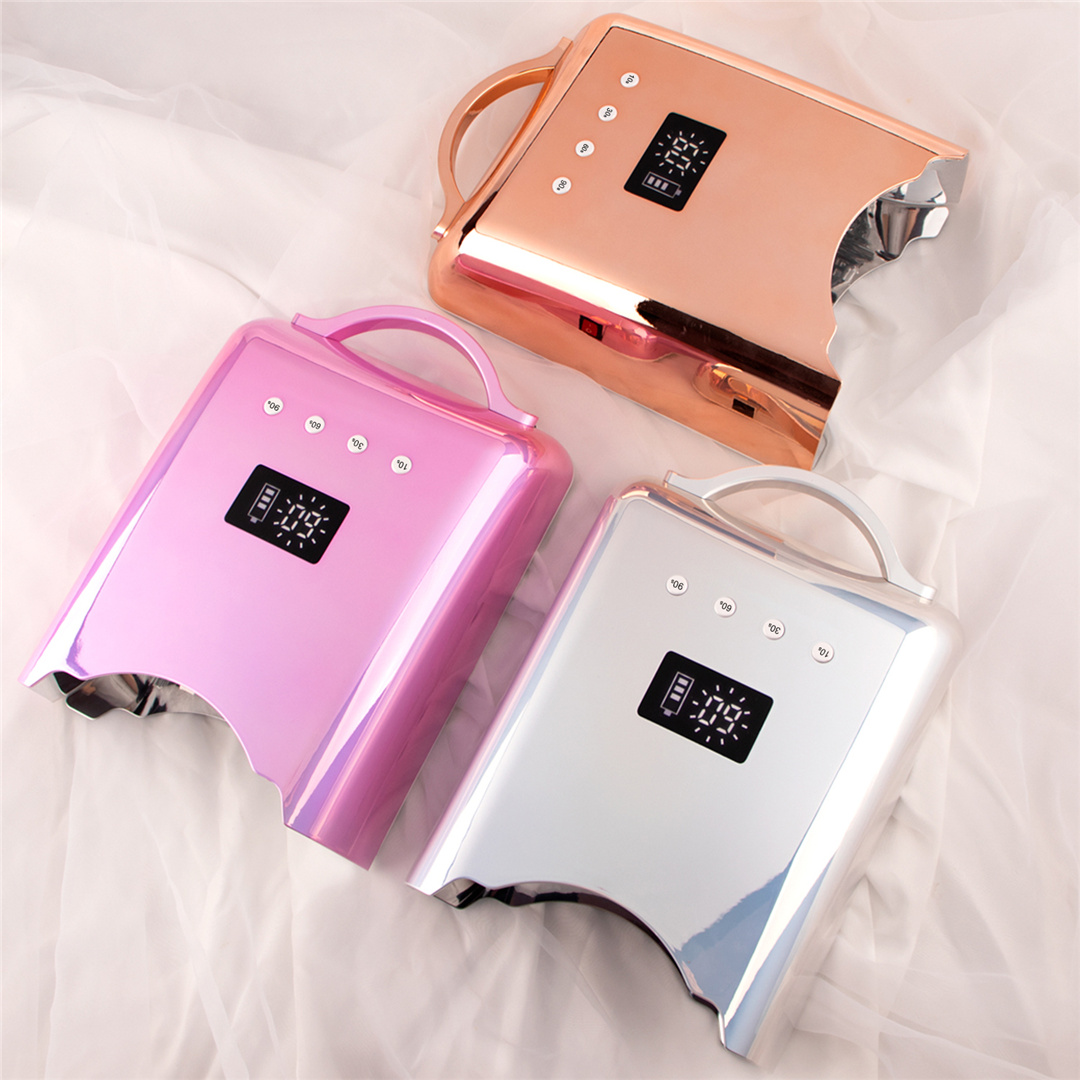 SN471 Cordless 78W UV LED Nail Lamp Rechargeable Nail Dryer Machine (6)