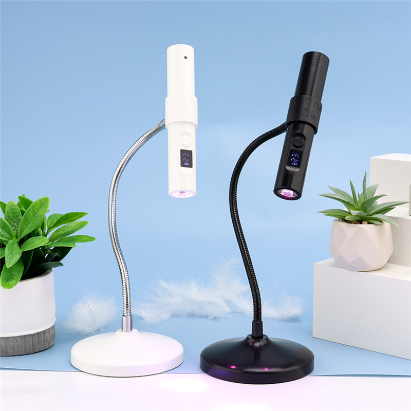 9W Mini Portable Cordless 360 Degree Freedom Adjustable Cordless Nail Lamp Machine UV Led nail lamp Gel Nail Polish Dry