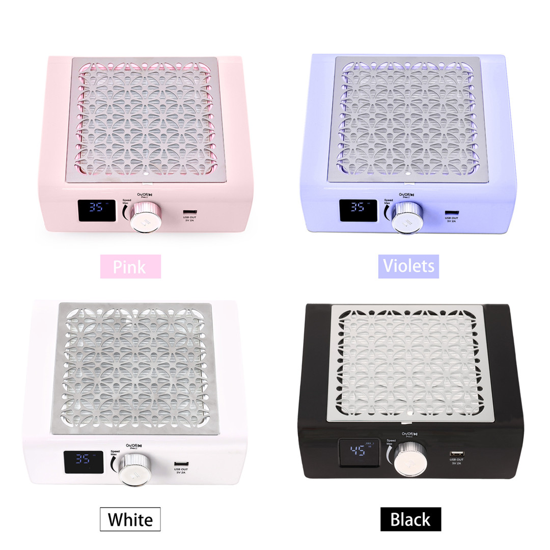 SN322 Nail Dust Collector with Reusable Filter Powerful Vacuum Fan Vent Dust Collector Extractor for Manicure Acrylic Gel Nail Polish (1).jpg