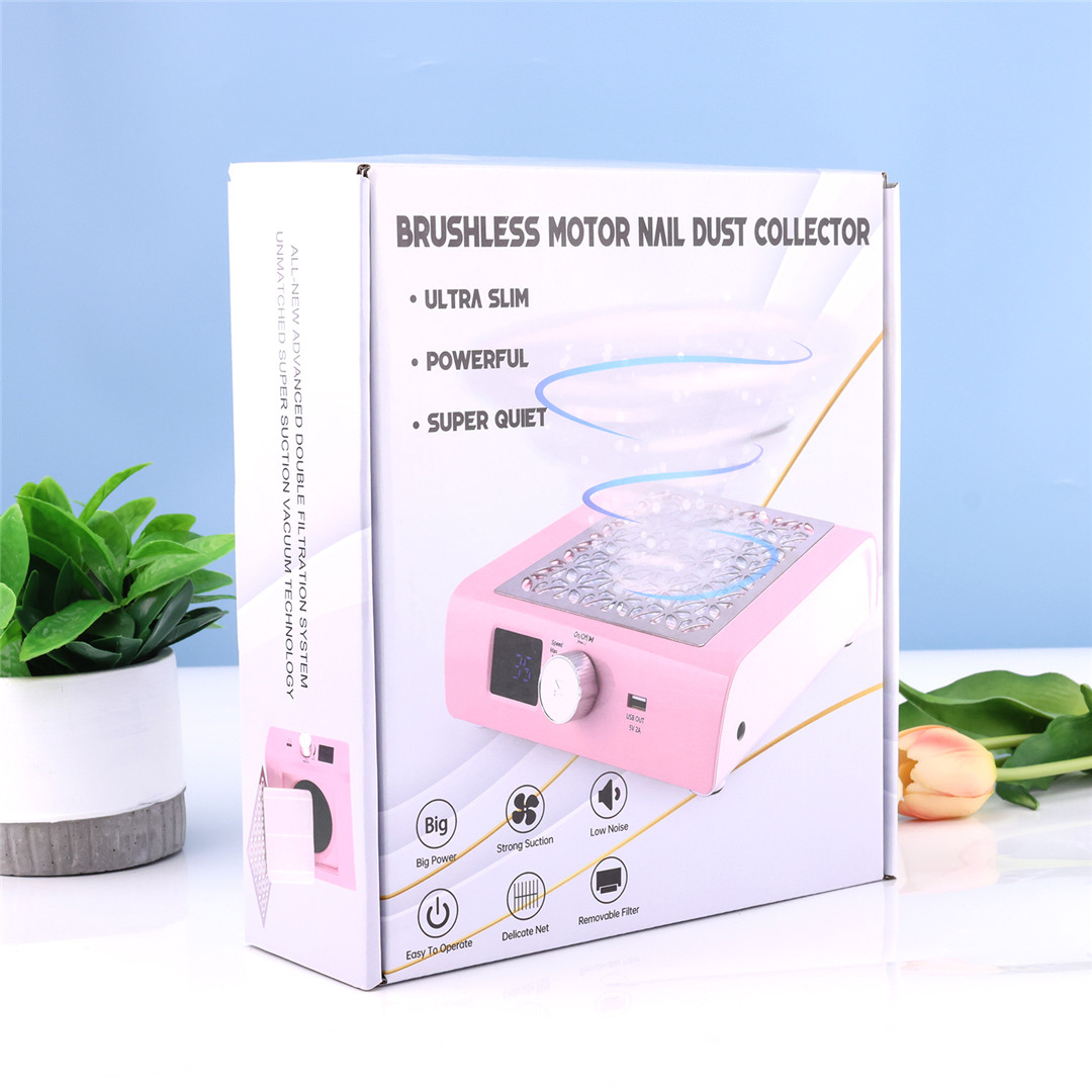 SN322 Nail Dust Collector with Reusable Filter Powerful Vacuum Fan Vent Dust Collector Extractor for Manicure Acrylic Gel Nail Polish (3).jpg