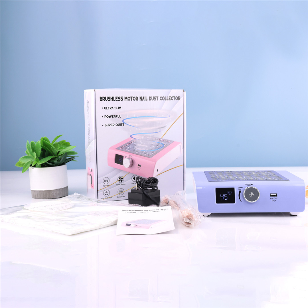 SN322 Nail Dust Collector with Reusable Filter Powerful Vacuum Fan Vent Dust Collector Extractor for Manicure Acrylic Gel Nail Polish (8).jpg