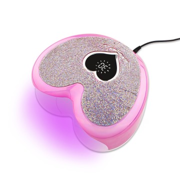 SN476 Professional Heart Shape 96W UV Nail Lamp Gel Nail Polish Dryer Light