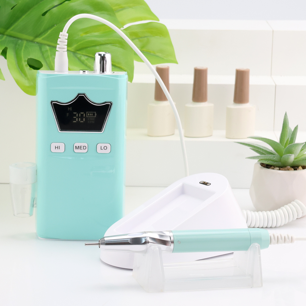 SN367S Crown Brushless 35000 RPM Electric Nail Drill File with 3 Gears Speed Adjustment