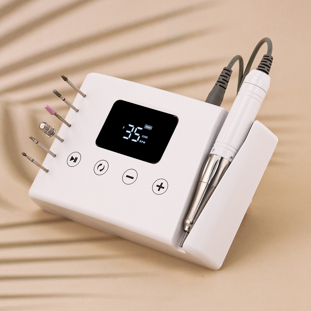 SN373M Desktop 35000PRM Coreless Professional Efile Nail Drill with HD Display