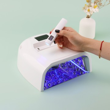 SN487 New Arrival 128W Fast Curing Dryer 2-In-1 Hybrid LED UV Nail Lamp