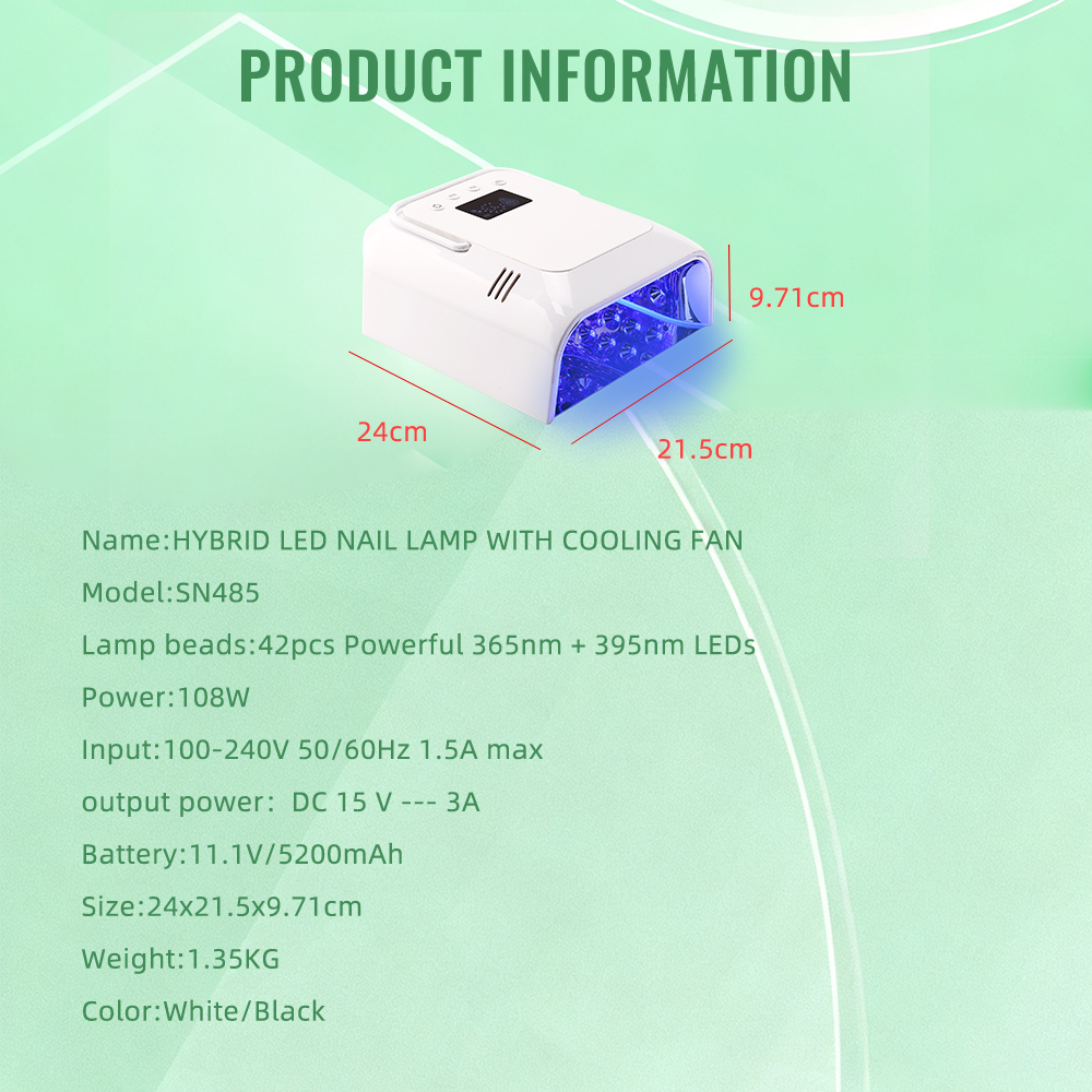 uv led nail lamp