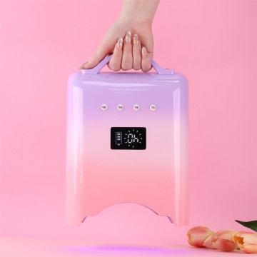 SN471 Cordless 78W UV LED Nail Lamp Rechargeable Nail Dryer Machine