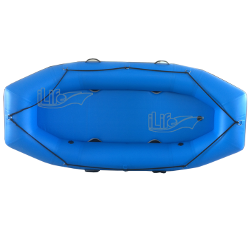 ILife 300cm (9.8ft) Professional Inflatable Whitewater Raft – Heavy-Duty Forest Green River Boat
