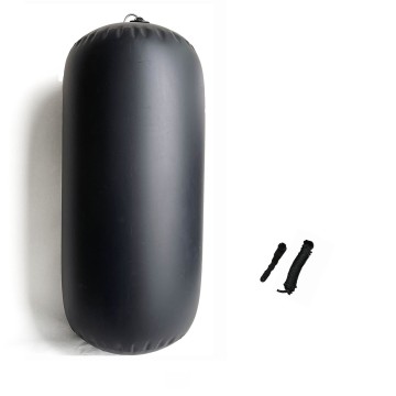 iLife 100cm/40" Inflatable Boat Fender Black Designed for Medium Yachts