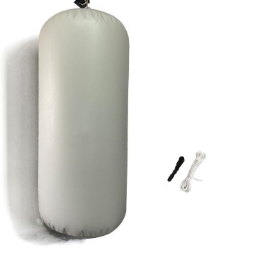 iLife 152cm/60" Inflatable Boat Fender Grey Designed for Large & Super Yachts