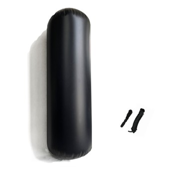 iLife 182cm/72" Inflatable Boat Fender Black Designed for Maximum Displacement Protection