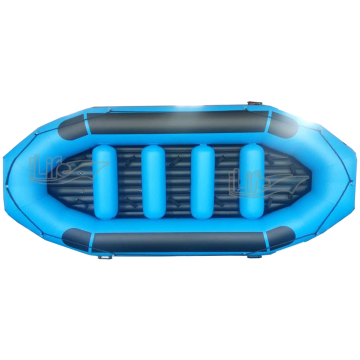 ILife 470cm (16ft) Professional Blue Whitewater Raft Boat – 1.2mm Heavy-Duty PVC River Raft for 12-14 Persons