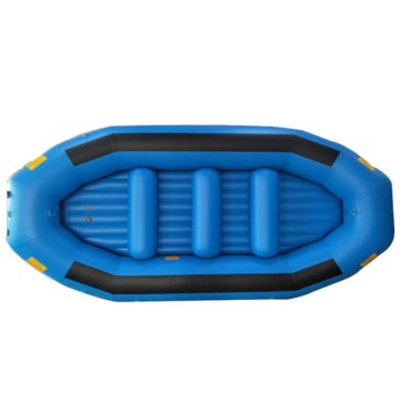ILife 430cm (14ft) Professional Inflatable Whitewater Raft – Heavy-Duty Marine Blue Series for 10-12 Persons