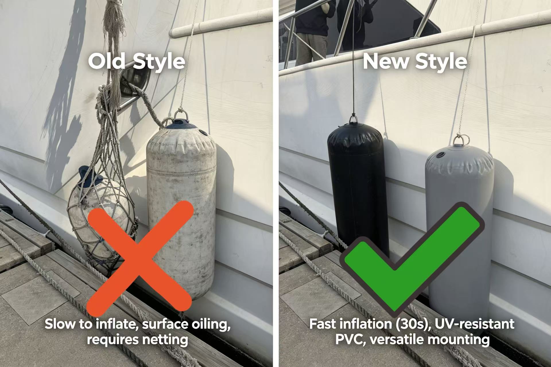 Farewell to Bulky Fenders: Why Experienced Captains Swear by ILIFE’s New Inflatables