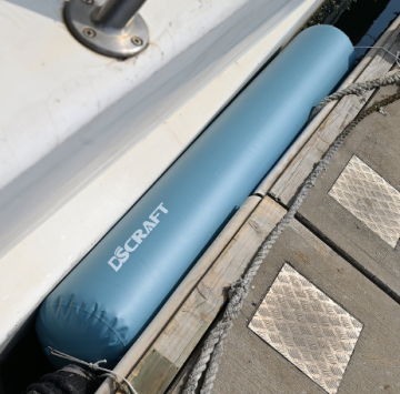 DSCRAFT Bright Colored Long Boat Fenders | Inflatable Marine Bumpers