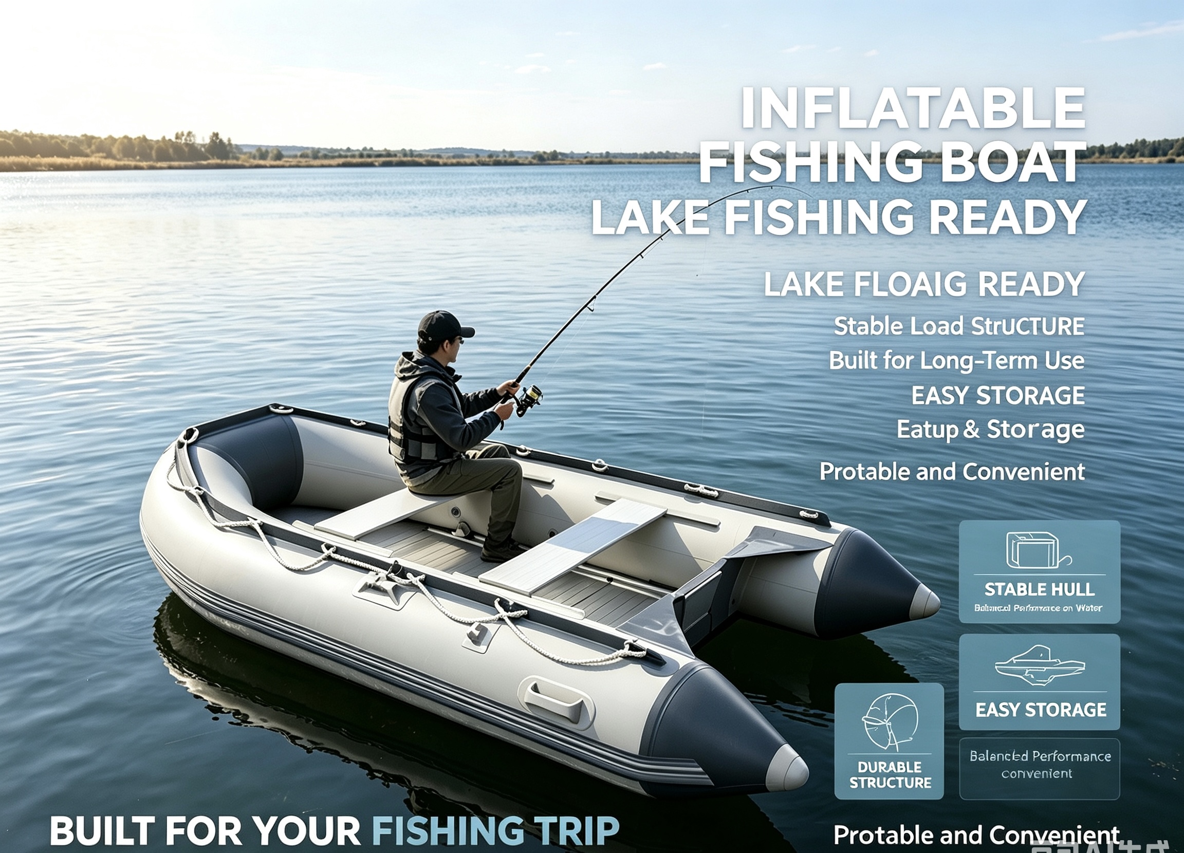 How to Choose the Ultimate Inflatable & Aluminum Fishing Boat: Features, Stability, and Custom Options