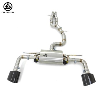 Exhaust For Audi TTRS RS3 2.5T Valved Catback Stainless S...
