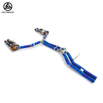 Audi A6 A7 C7 3.0T Valvetronic Catback Titanium Exhaust S...