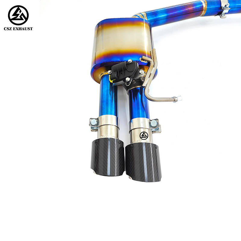 Audi A6 C7 Titanium Valved Catback Exhaust Pipe (1).jpg