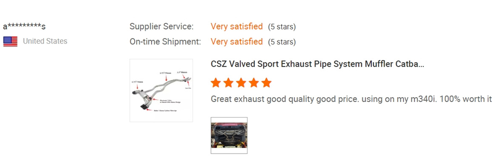Customer review (1)