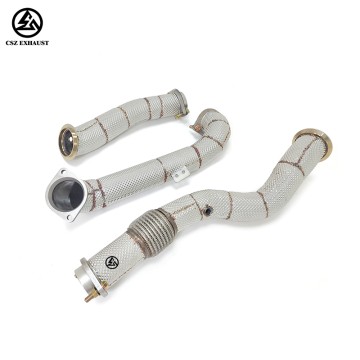BMW S58  M3 M4 G80 G82 3.0T Straight-Through Exhaust Pipe...