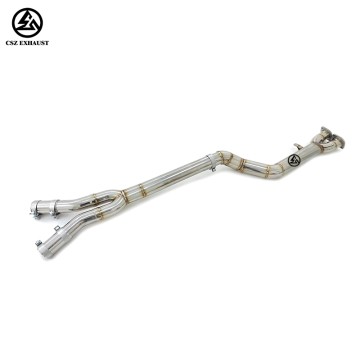 BMW F97 X3M Midpipe 89mm Single Pipe Stainless Steel Exhaust System