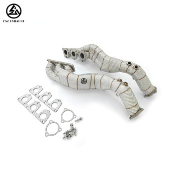 Audi A6 A7 C7 S4 S5 S6 S7 3.0T Manifold With Heat Shield ...