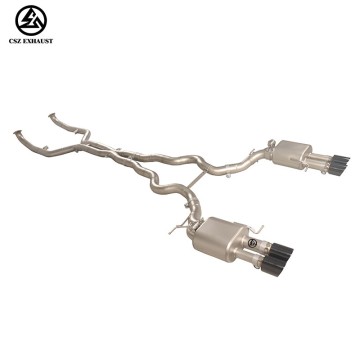 BMW F10 M5 F06 F12 F13 M6 S63 4.4T V8 Catback  Stainless ...