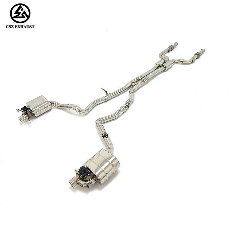 Mercedes Benz C43 GLC43 AMG W205 3.0T Catback Stainless Steel Valved Exhaust System