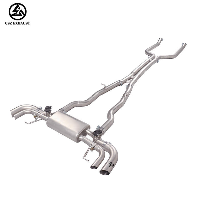 2015-2023 BMW M550i G30/G31 N63 4.4TT Catback Ss304 Valved Exhaust System