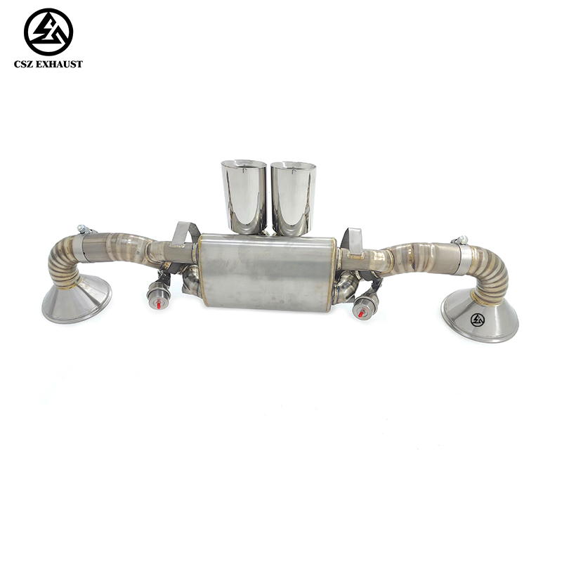 Porsche 911 992 GT3/GT3 RS 4.0L Axle Back Exhaust Titaniu...